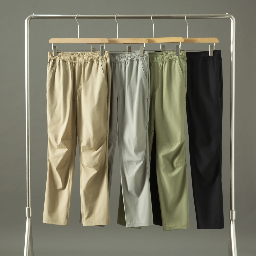 春夏男士轻量化户外运动吸湿排汗速干休闲裤直筒长裤5608-