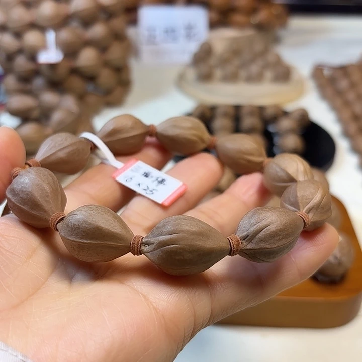 橄榄核手串/手链梅村铁核三面佛16/25