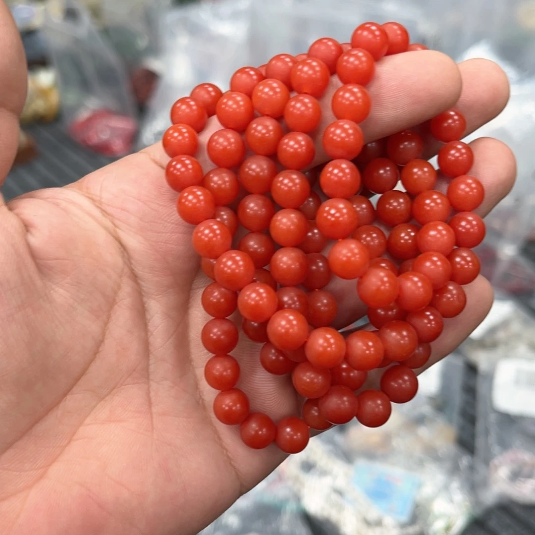 南红玛瑙未镶嵌颈饰多样性发货（拍一发一）