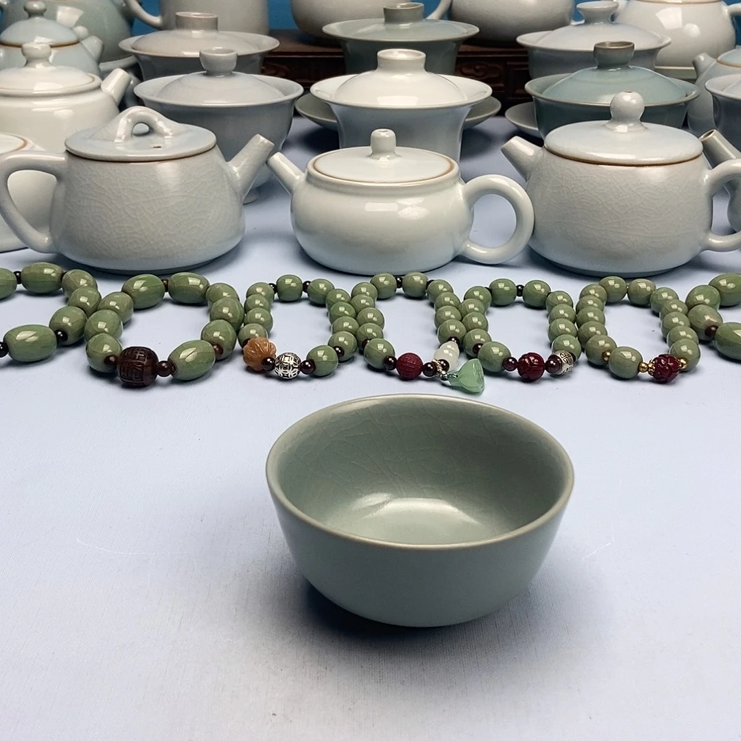杯仿古釉压手杯原矿原釉原产地