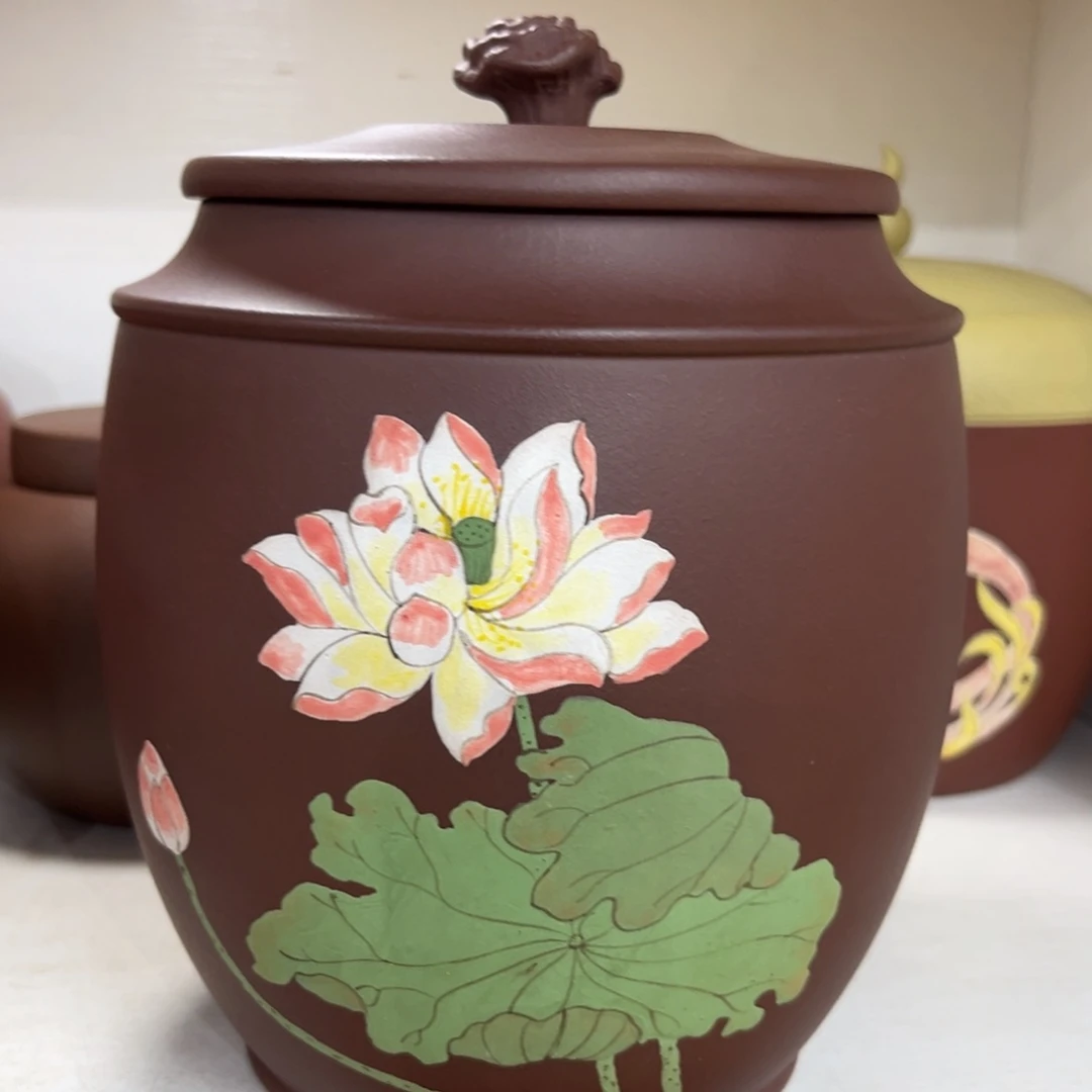 紫砂茶叶罐宜兴茶叶罐