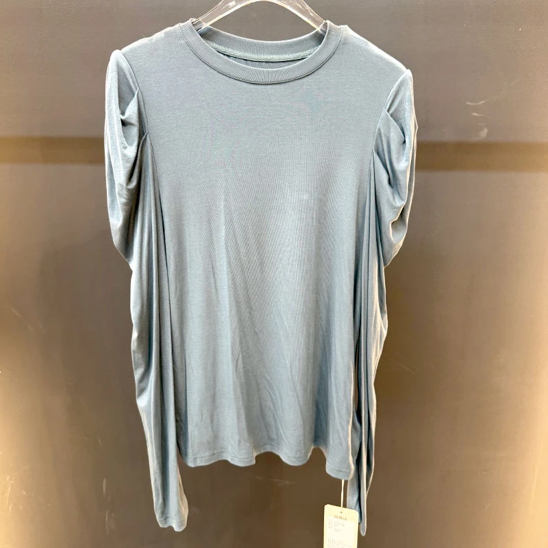 艾俊萱服饰2025年可单穿可打底两穿女装打底衫