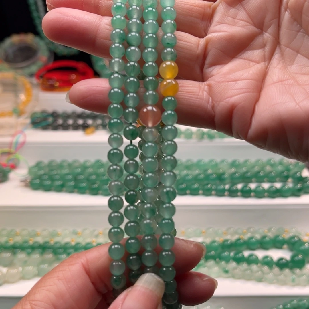 石英质玉合金项链卡5.5 非洲翠多样性发货拍一发一