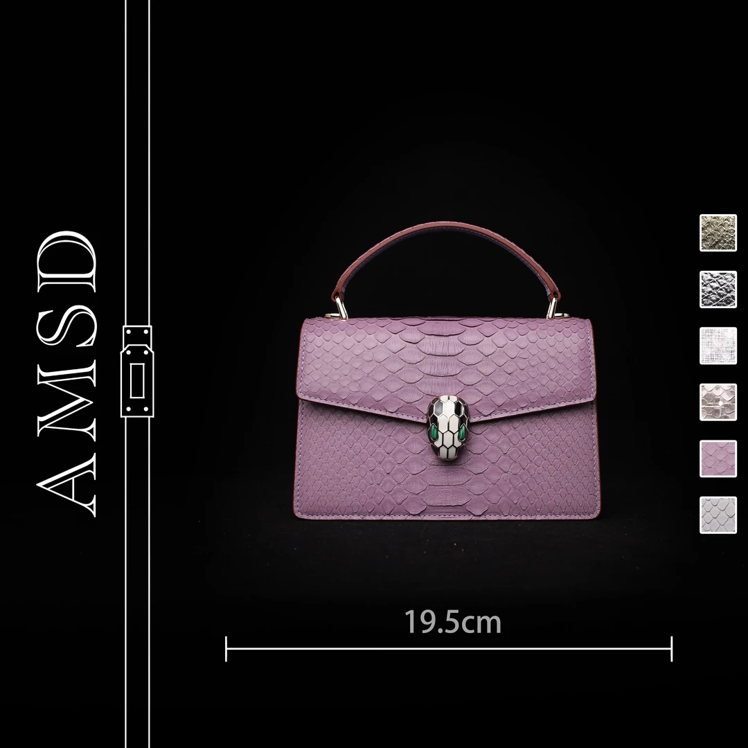 AMSD高奢蟒蛇皮女包高端女包3465S/MAFEIMG
