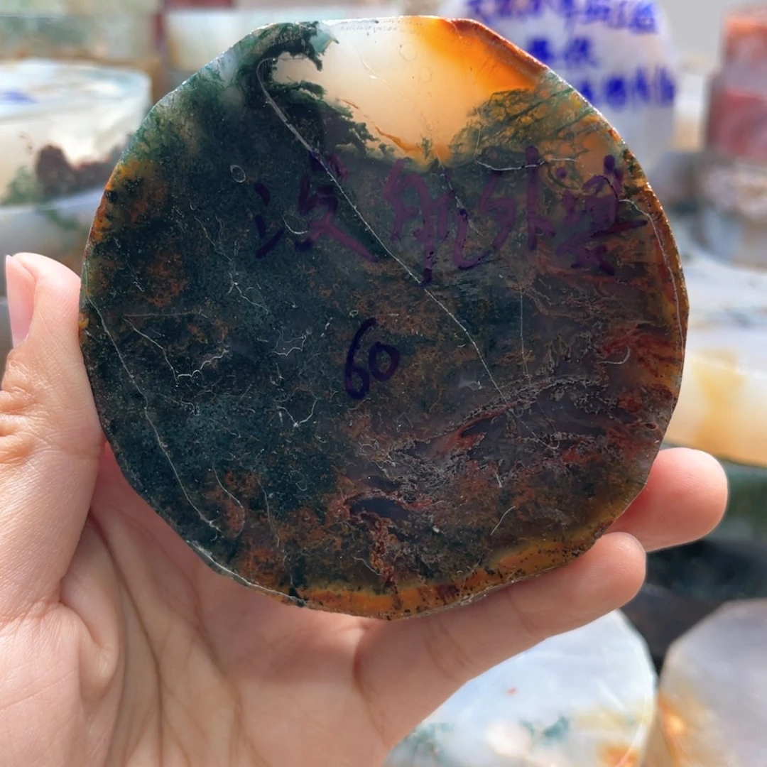 定制玛瑙浚**婆水草玛瑙