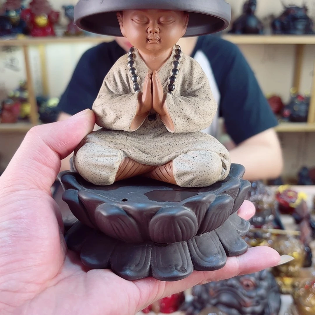 紫砂茶宠紫陶树脂茶宠摆件