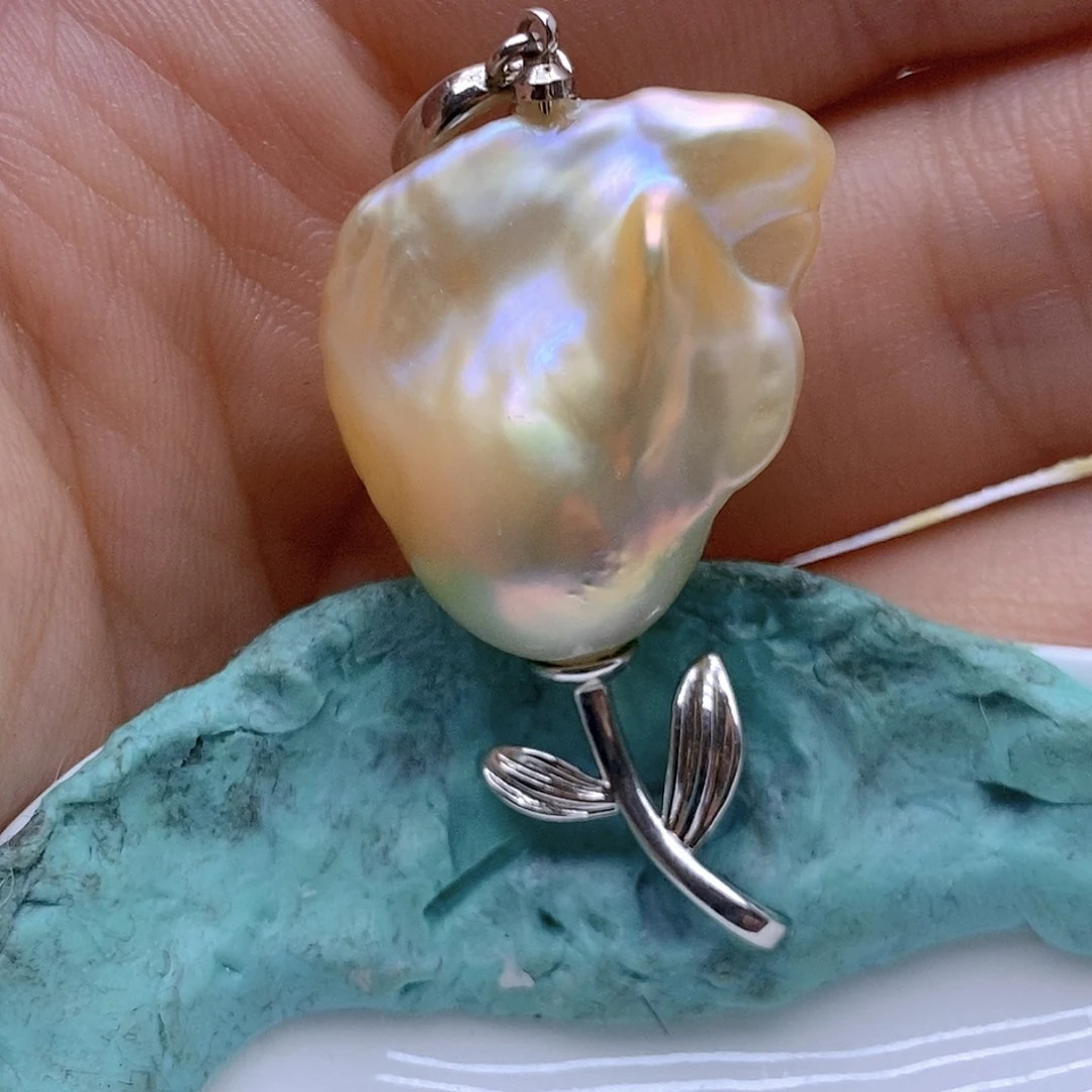 吊坠(不含链)未镶嵌淡水珍珠