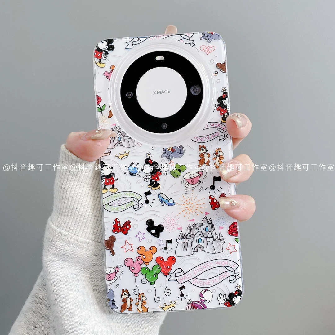 IMD奶油适用华为mate70pro/60/50/40/30苹果16pro小米米奇手机壳