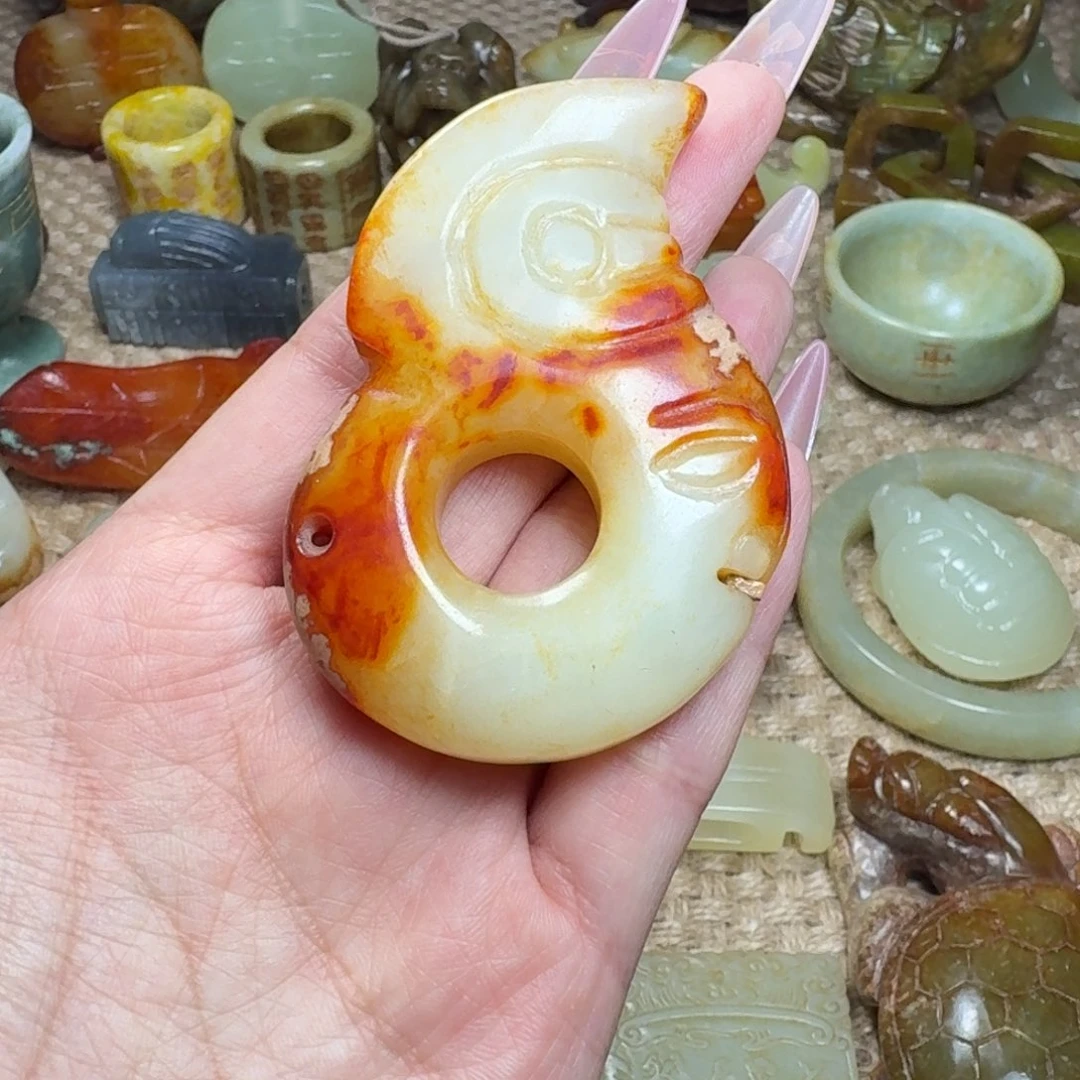 白玉菩提吊坠挂件