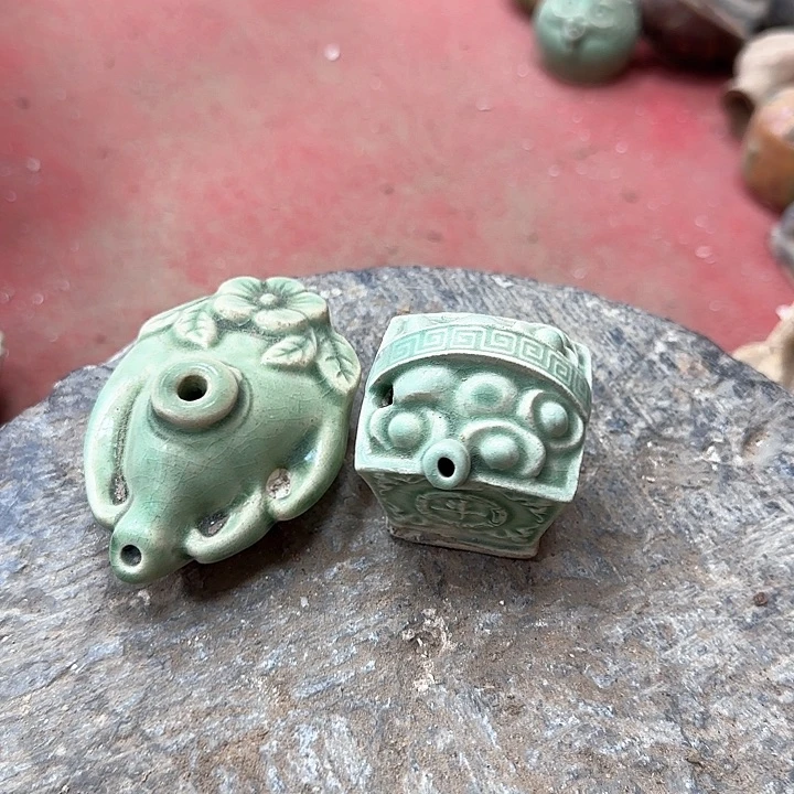 手工艺品琉璃留长补补文化，营业流长