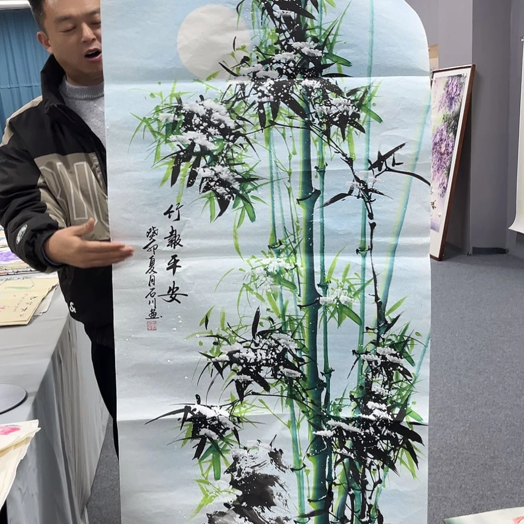 国画国画老师作品