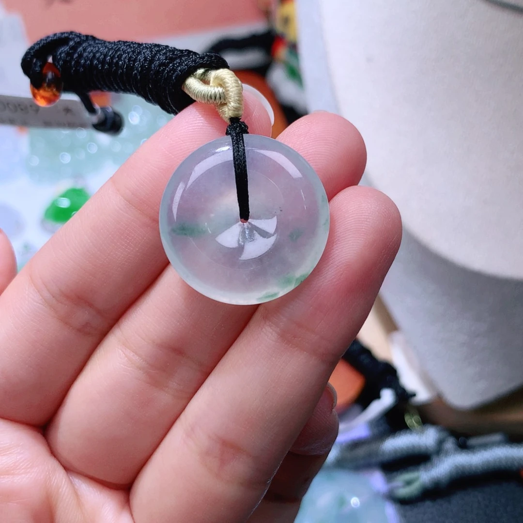 颈饰未镶嵌翡翠扣子24.8^5.8