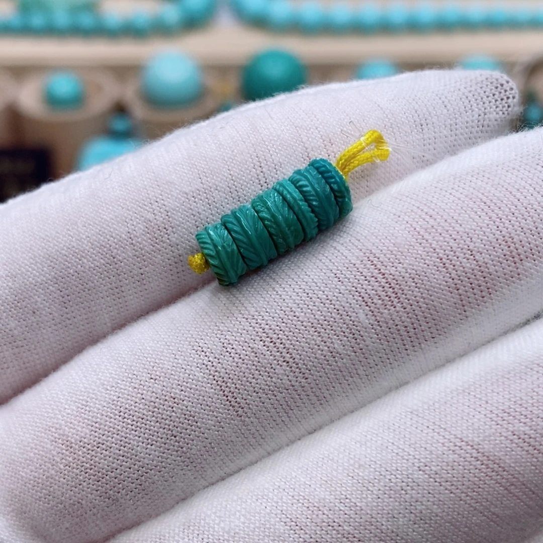 绿松石未镶嵌珠宝奇石6.6mm