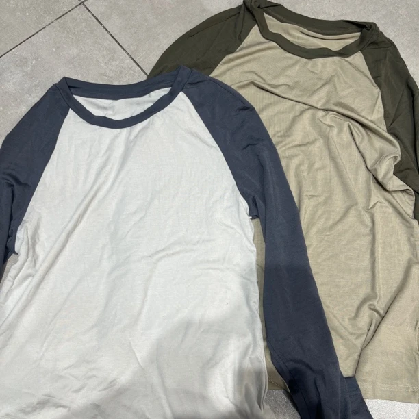 【刘噗噗】穿上巨巨巨舒服！93天丝圆领插肩袖打底