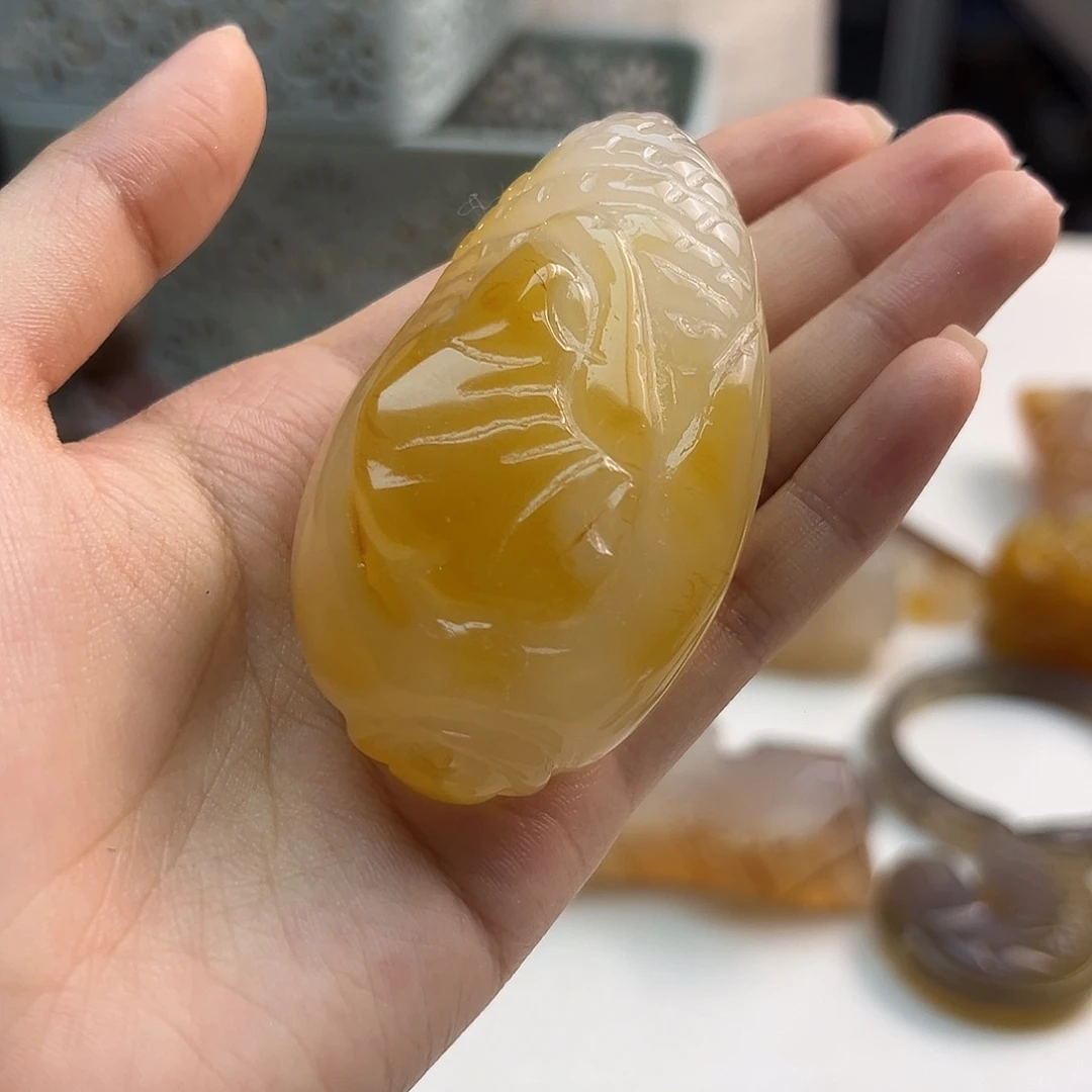 玛瑙/玉髓合金颈饰