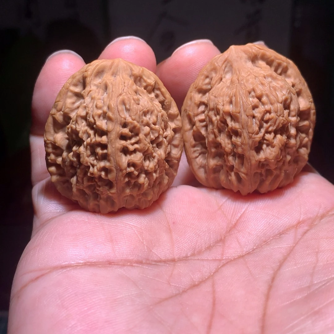 文玩核桃吊坠高桩南疆石   40尺