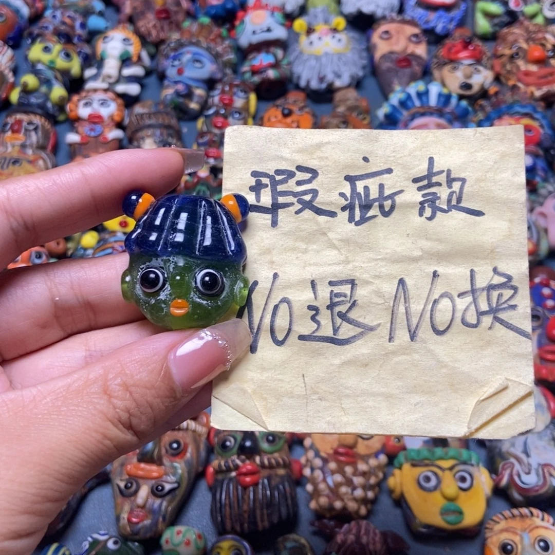 颈饰琉璃印度尼西亚修复no退换