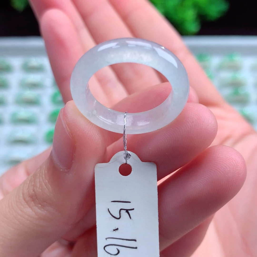 未镶嵌戒指翡翠天然