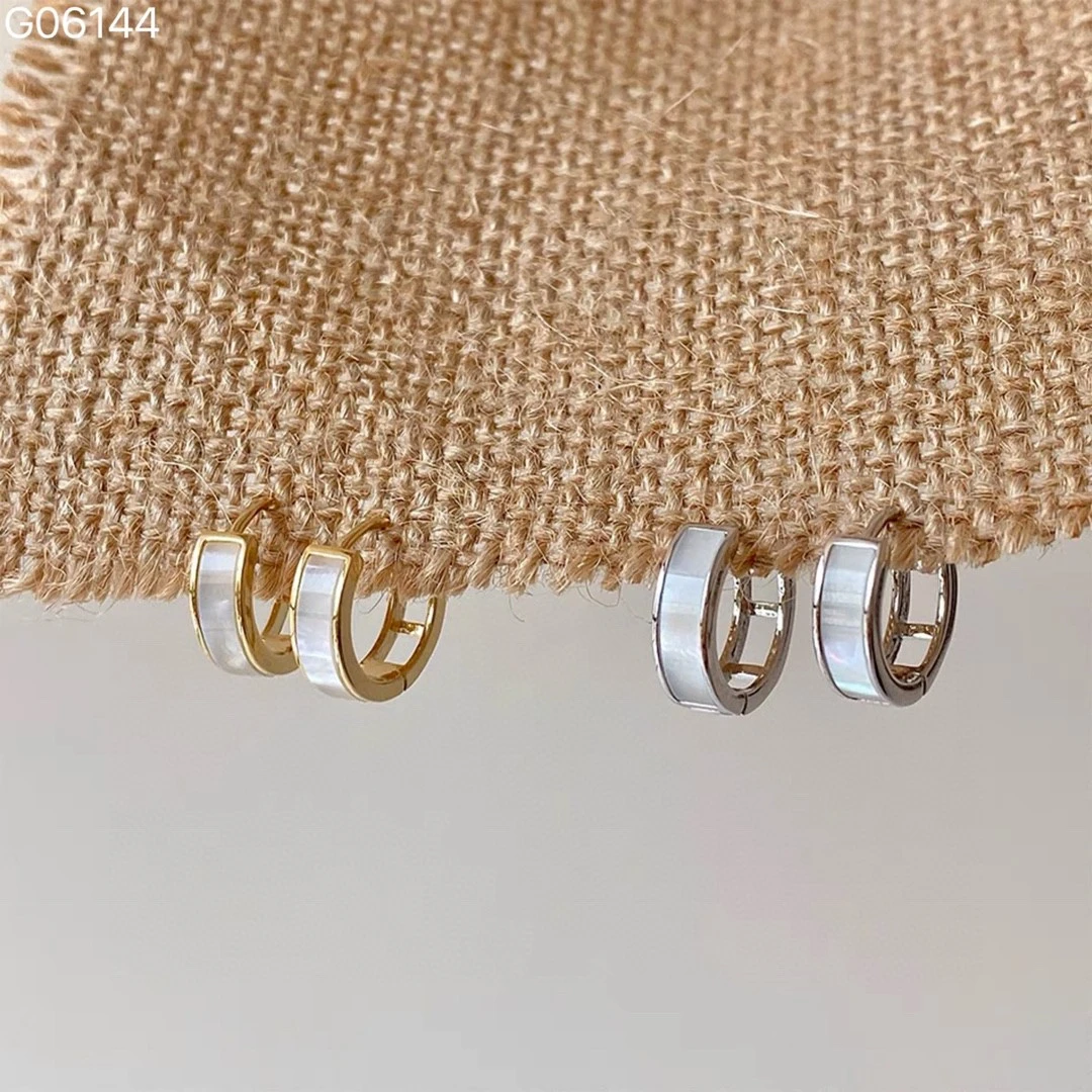 925银耳饰 【小蛮腰耳环】气质轻奢百搭小众简约素款精致小巧06144