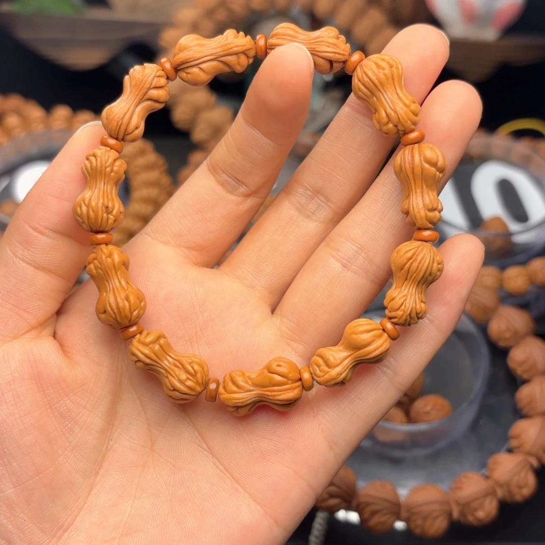 桃核吊坠花生桃核