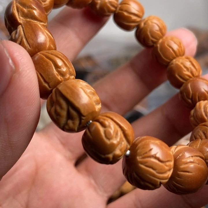 猴头核桃吊坠今天