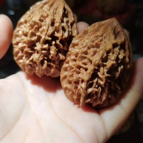 猴头核桃吊坠盘****播41招财鼠
