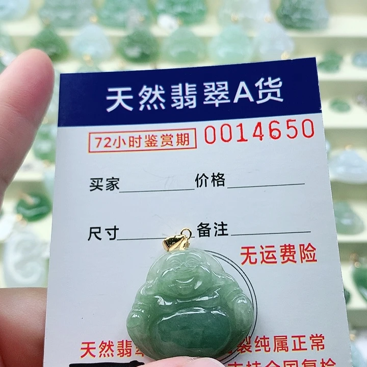 颈饰未镶嵌翡翠吊