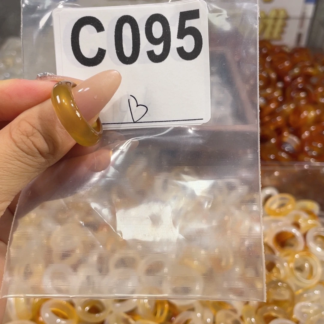 未镶嵌戒指玛瑙/玉髓095