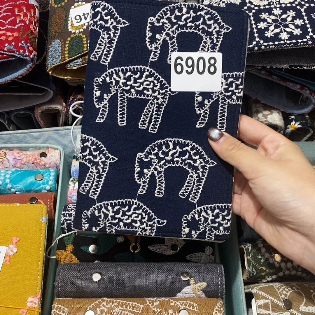 织绣A6活页送纸6908