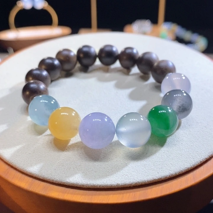 翡翠未镶嵌吊坠(不含链)翡翠明星同款手串