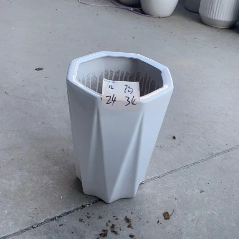 低腰白八方中 口24/34