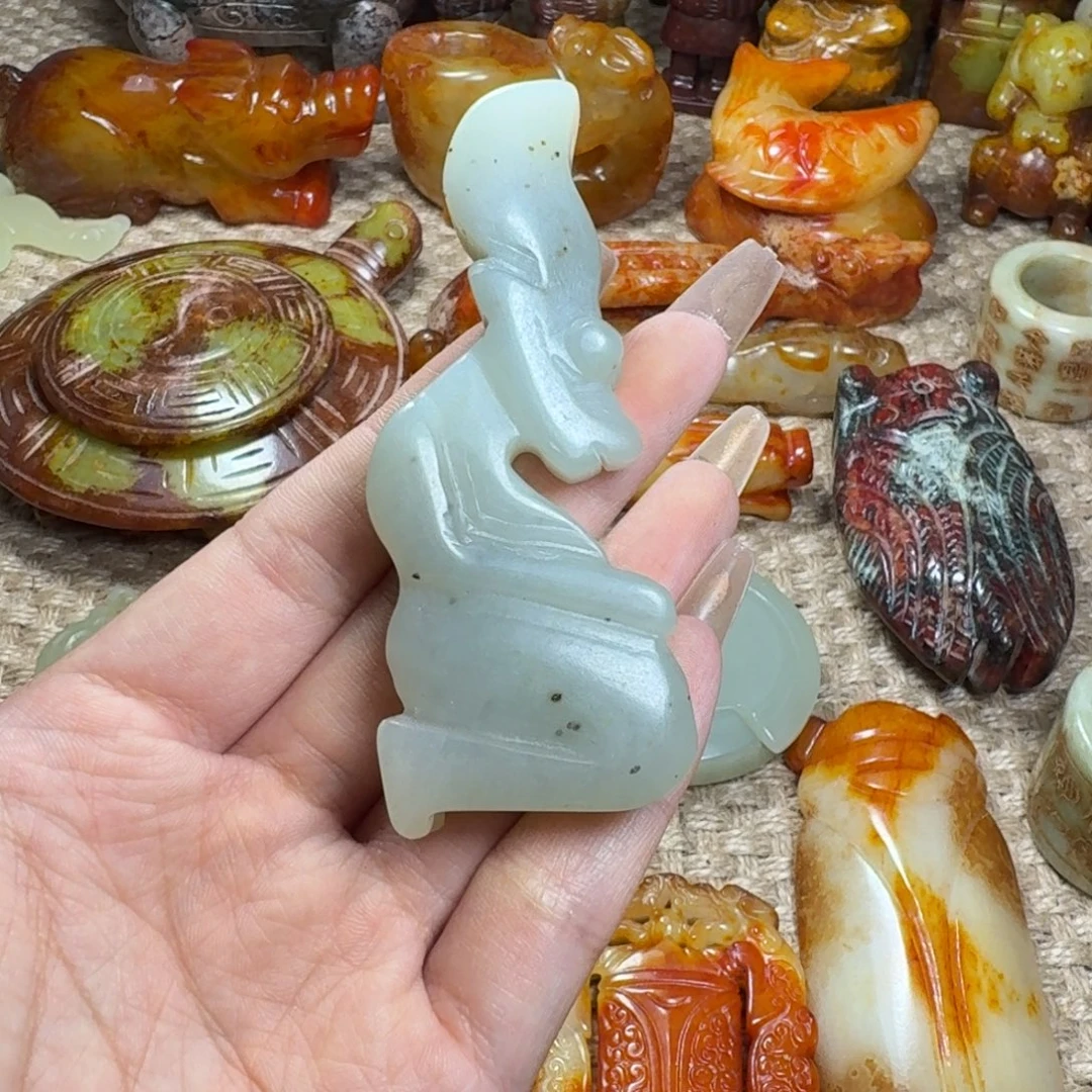 白玉菩提吊坠挂件