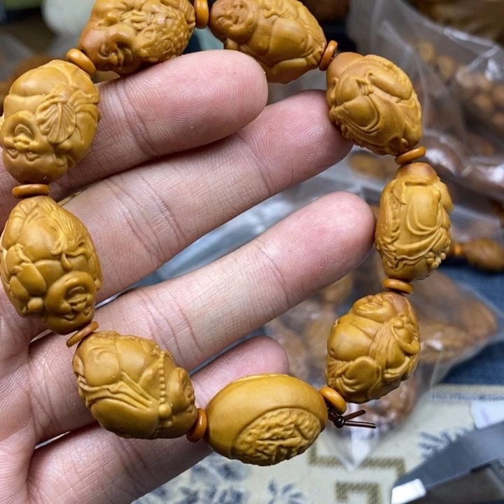 橄榄核手串/手链橄榄核雕工艺手串