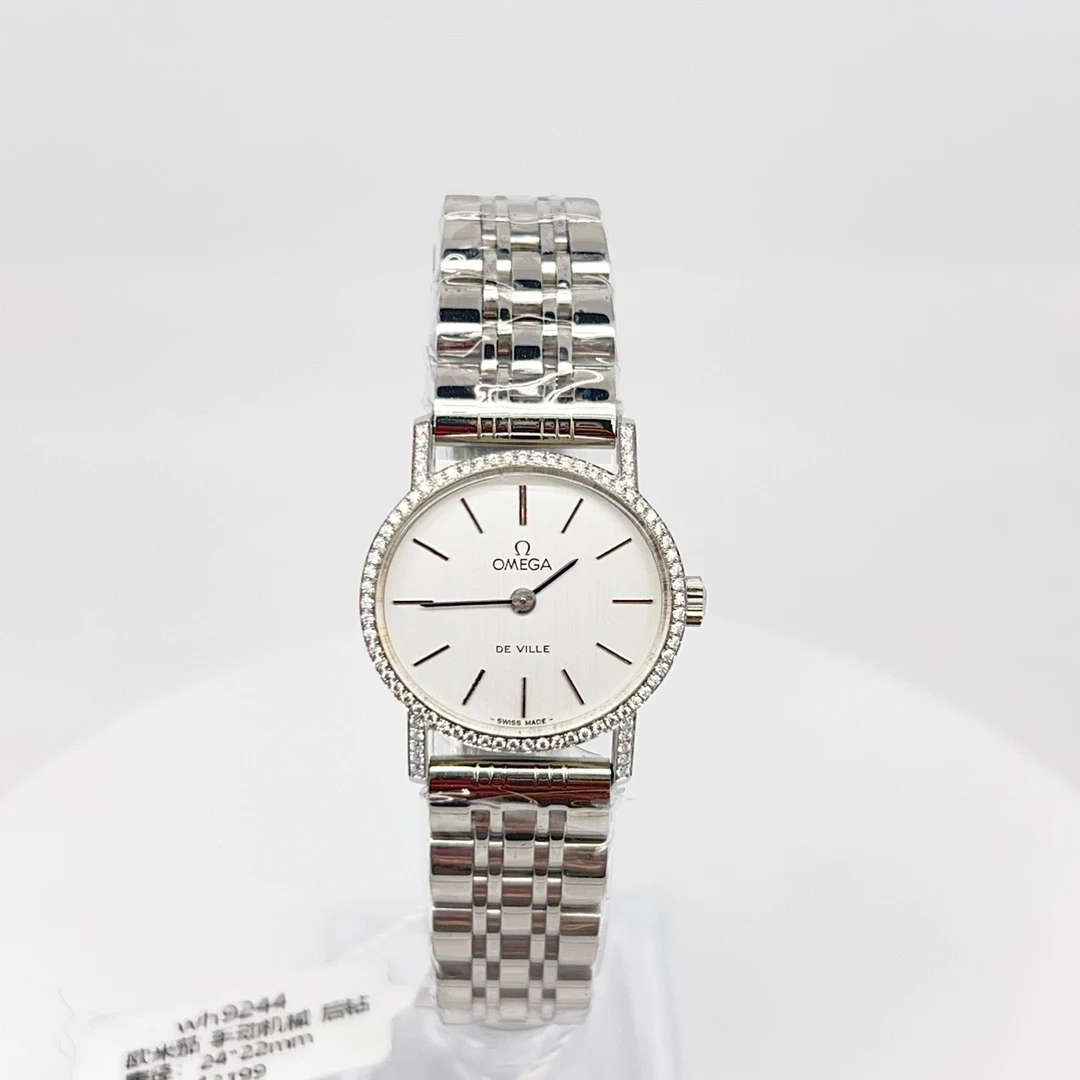 95新 Omega/欧米茄 手动机械后钻24*22mm/公价32999/wh9244