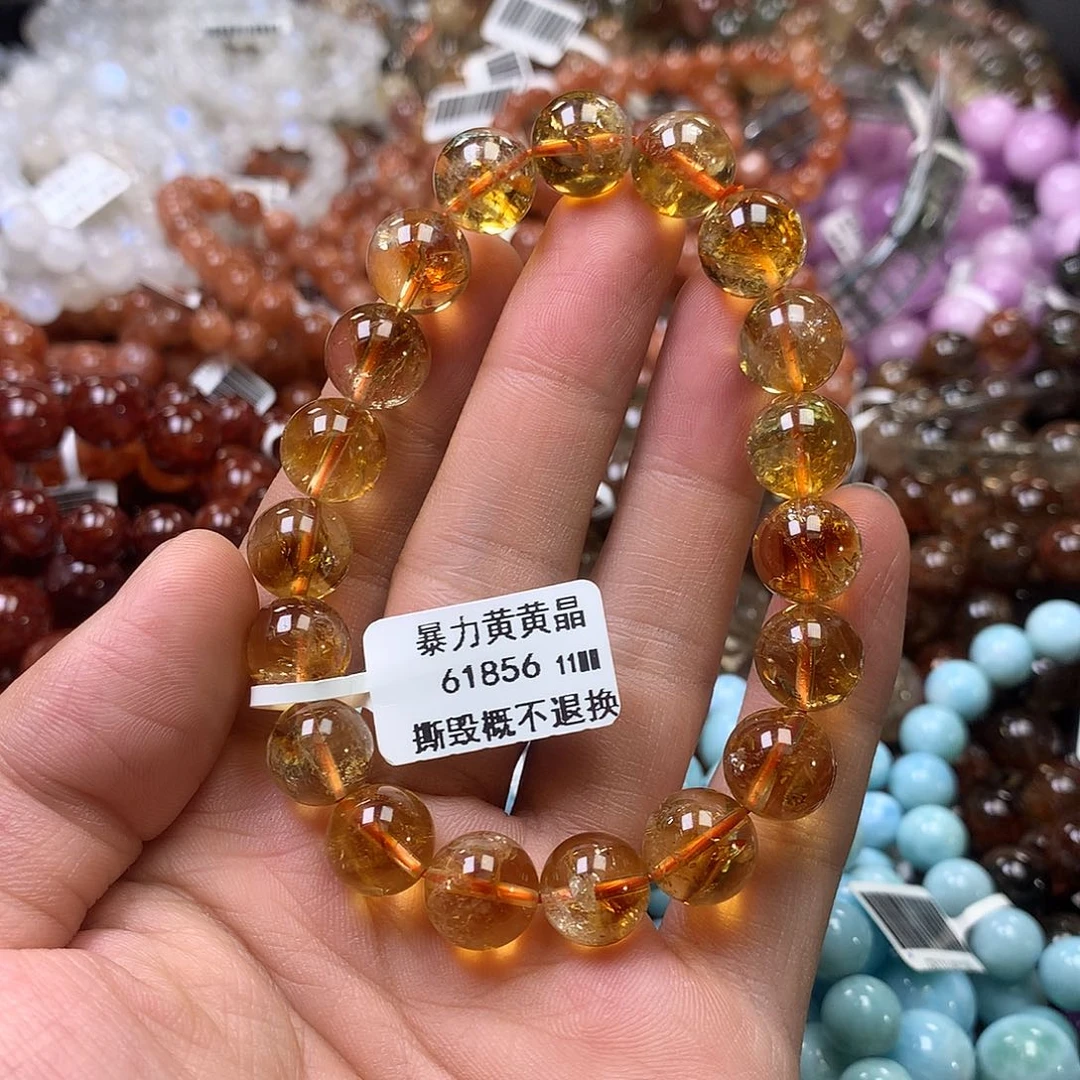 水晶手链未镶嵌，