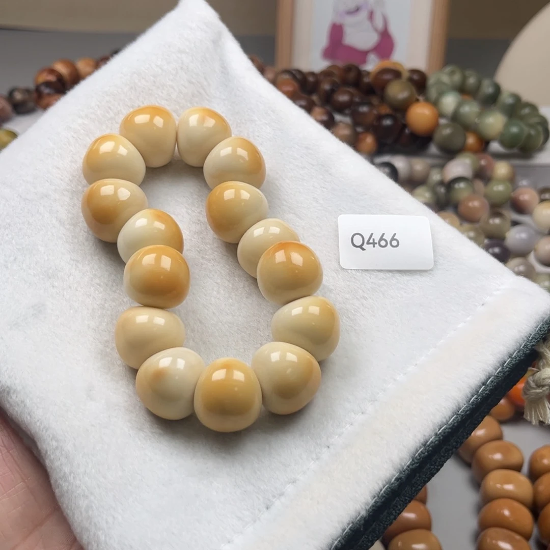 手串菩提根/象牙果Q466通货象牙果蒜瓣大肠20mm
