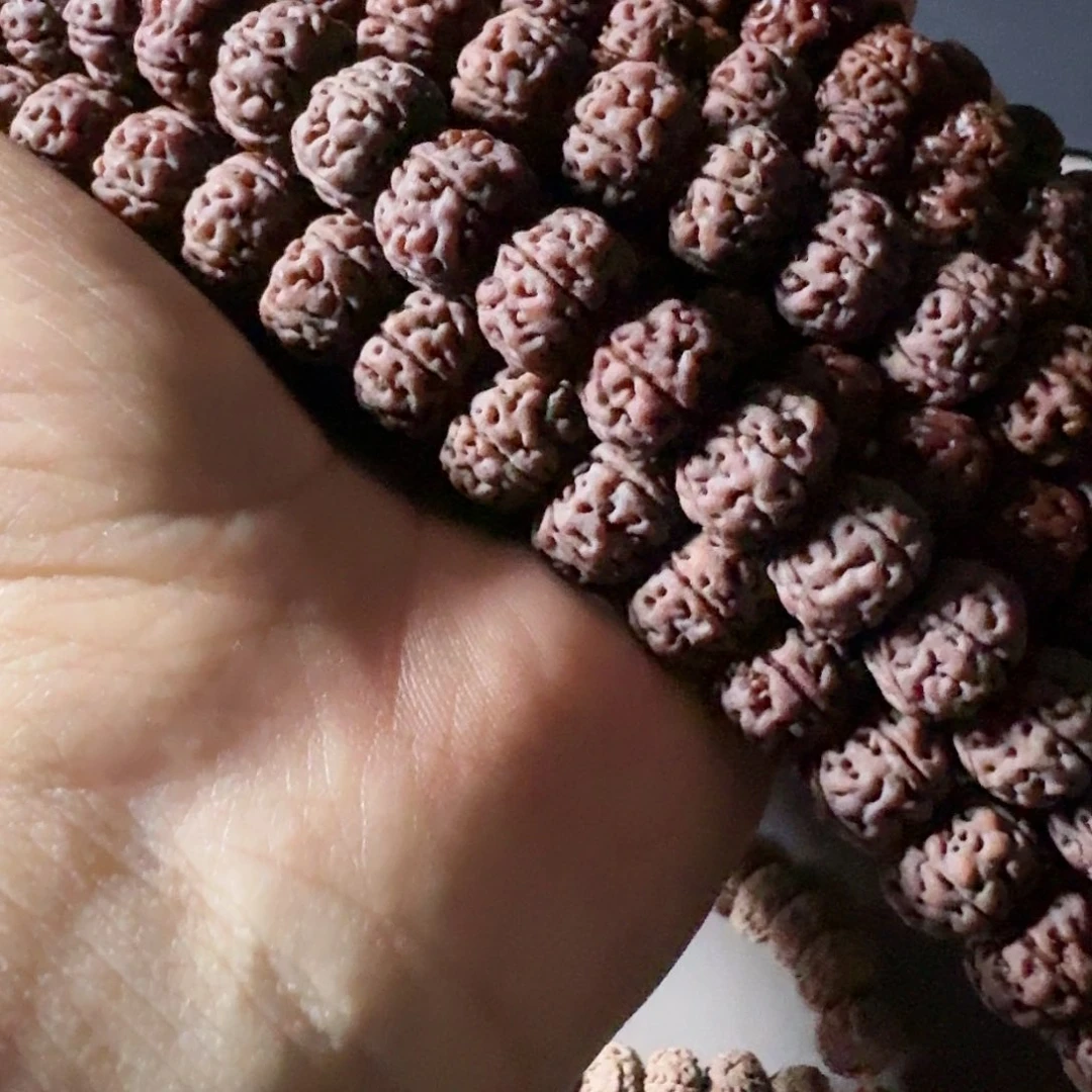 金刚菩提吊坠勿里达老树王紫红皮108