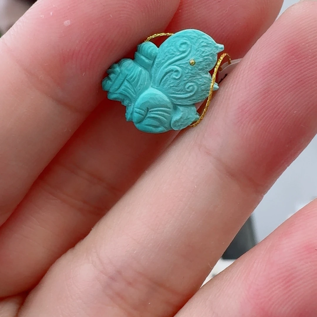 未镶嵌绿松石珠宝奇石