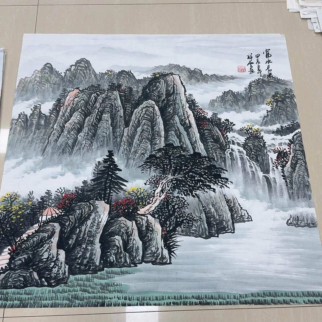 国画国画作品集一个由^_^