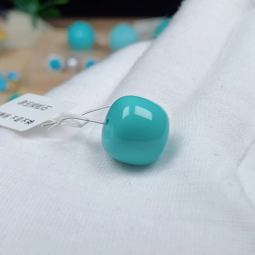 闲***落绿松石未镶嵌新款