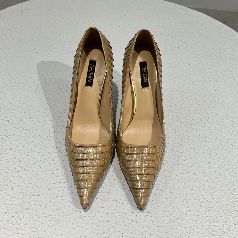 【现货】高跟鞋女细跟2024春秋新款气质百搭尖头法式单鞋1059