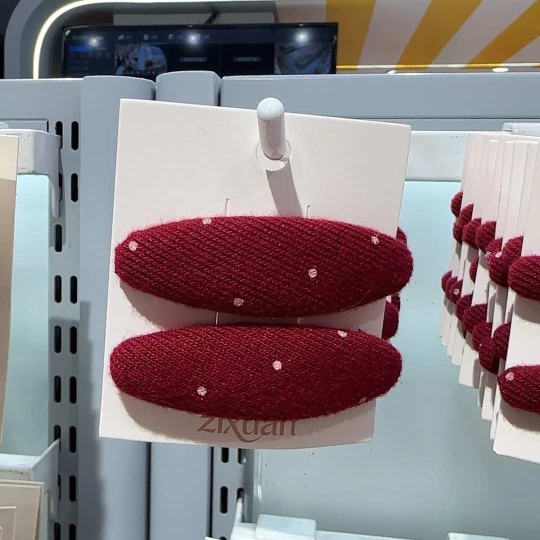 非金属红色波点掰掰