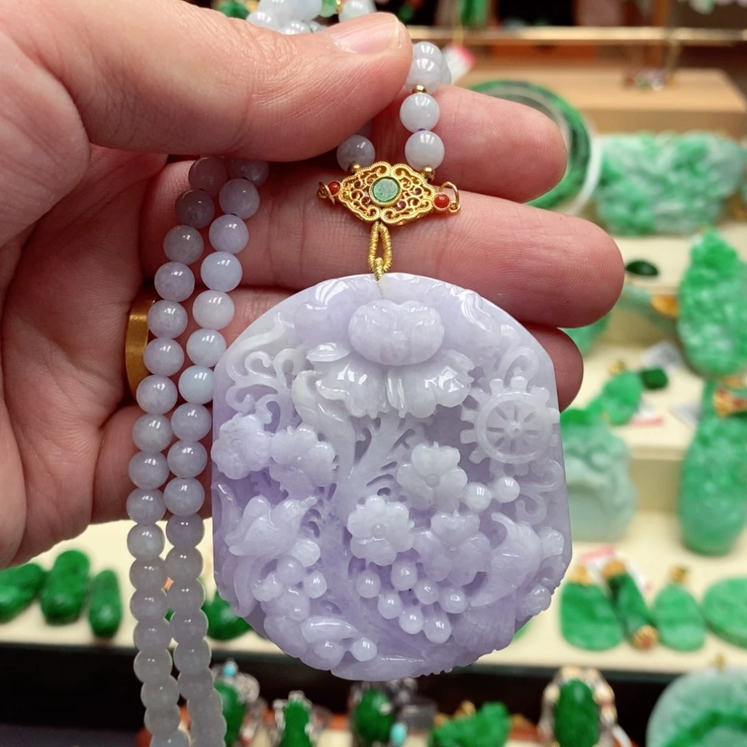 颈饰未镶嵌翡翠翡翠吊坠