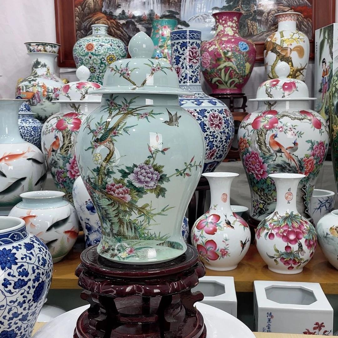平***福摆件景德镇的陶瓷