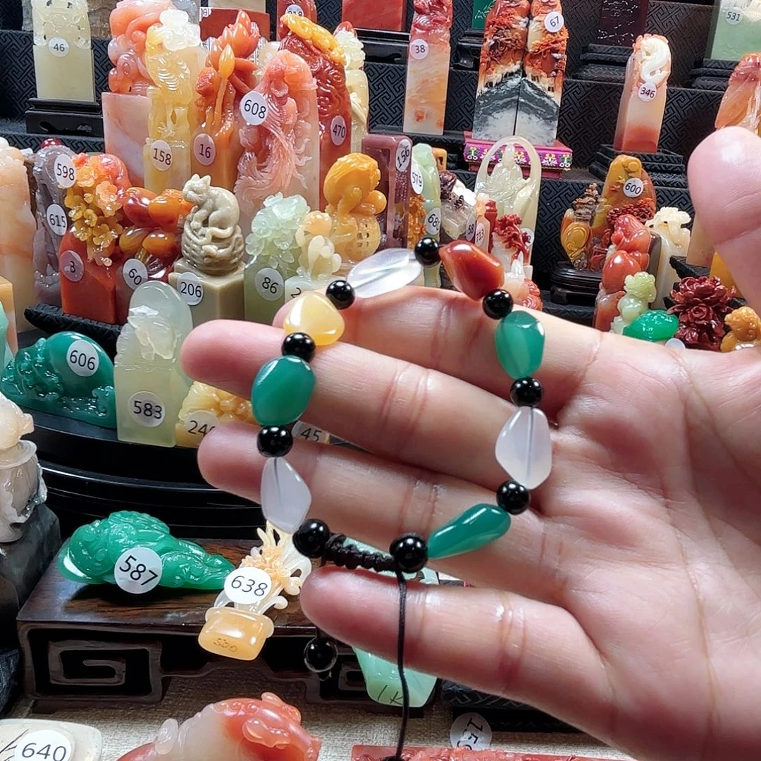 寿山石其他雅安手串