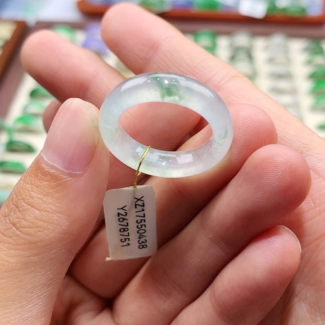 翡翠戒指未镶嵌16-17号