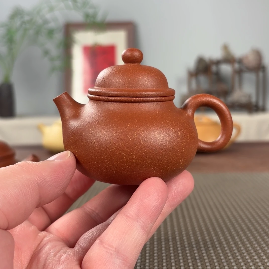 茶壶紫砂黄龙山原矿紫砂壶120