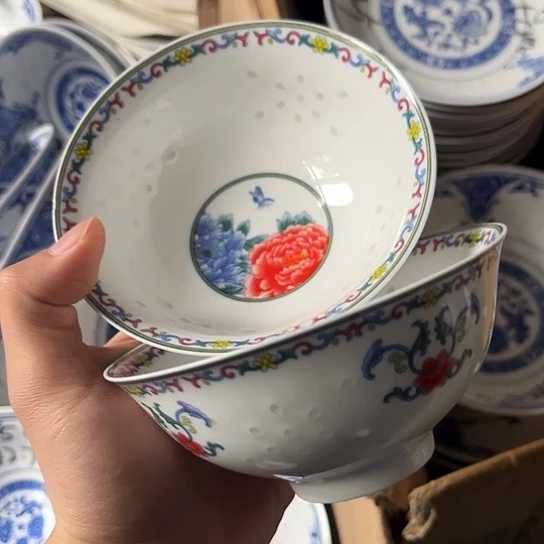 碗景德镇高温细白瓷