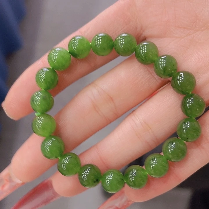 和田玉手串未镶嵌