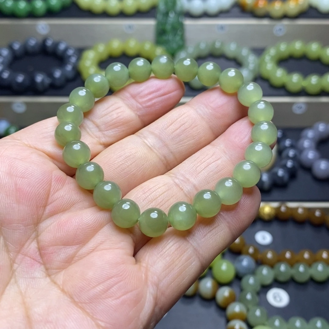 和田玉未镶嵌手串